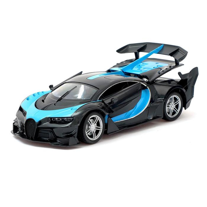 Машина радиоуправляемая «Широн», открываются двери, работает от батареек, цвет синий Машина радиоуправляемая «Широн», открываются двери, работает от батареек, цвет синий