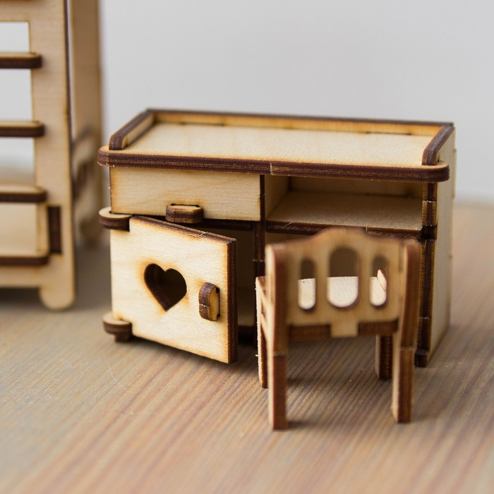 Набор мебели для кукол «Детская» Набор мебели для кукол «Детская»