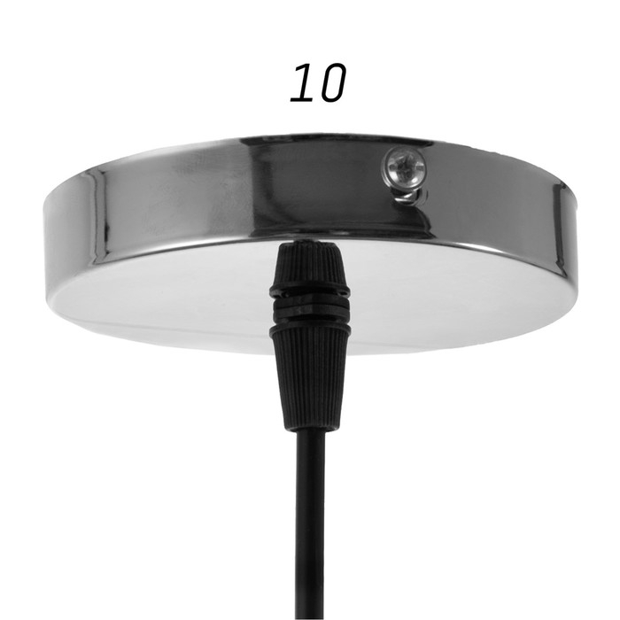 Светильник BayerLux 1393/1CR E27 40Вт хром 9х9х8 см