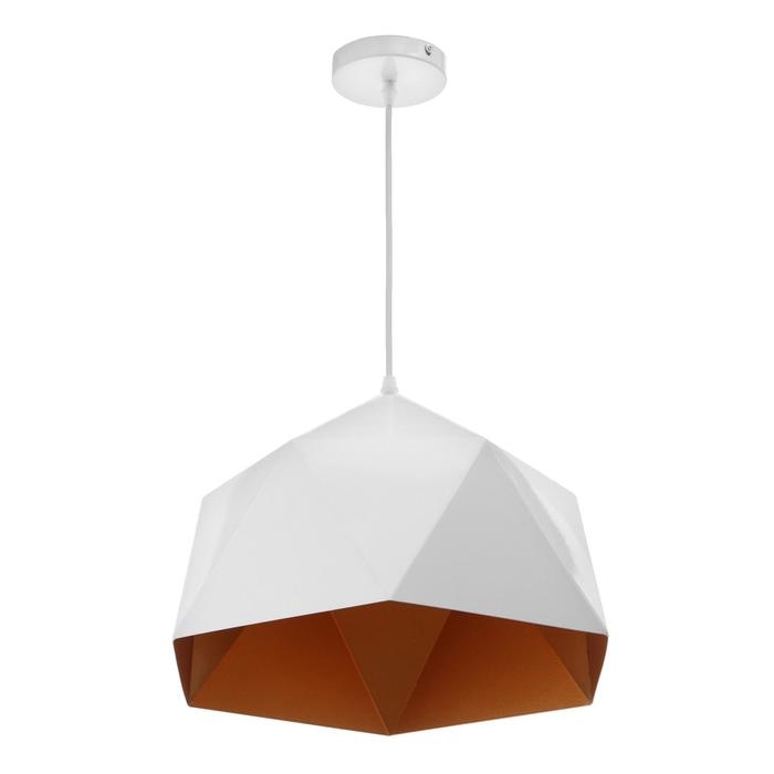 Светильник BayerLux Светильник BayerLux "Антер" E27 40Вт белый-золото 32х32х23-123 см