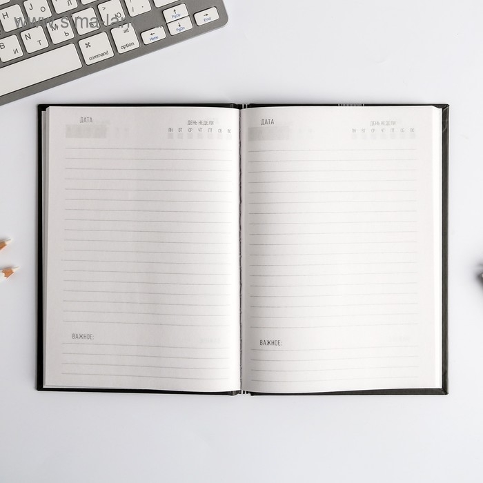 Ежедневник в твердой обложке А5, 80 листов «Крутой мужик» Ежедневник в твердой обложке А5, 80 листов «Крутой мужик»