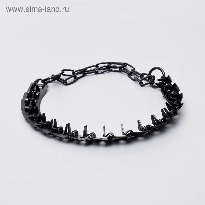 Ошейник строгий пластинчатый вороненый, 55 х 2,7 см Ошейник строгий пластинчатый вороненый, 55 х 2,7 см