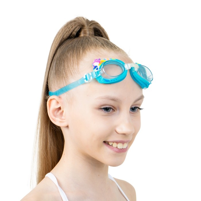 Очки для плавания детские ONLYTOP «Русалки», цвет МИКС Очки для плавания детские ONLYTOP «Русалки», цвет МИКС