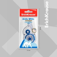 Корректирующая лента 5 мм х 8 м, ErichKrause Arctic white, супер-белая, европодвес