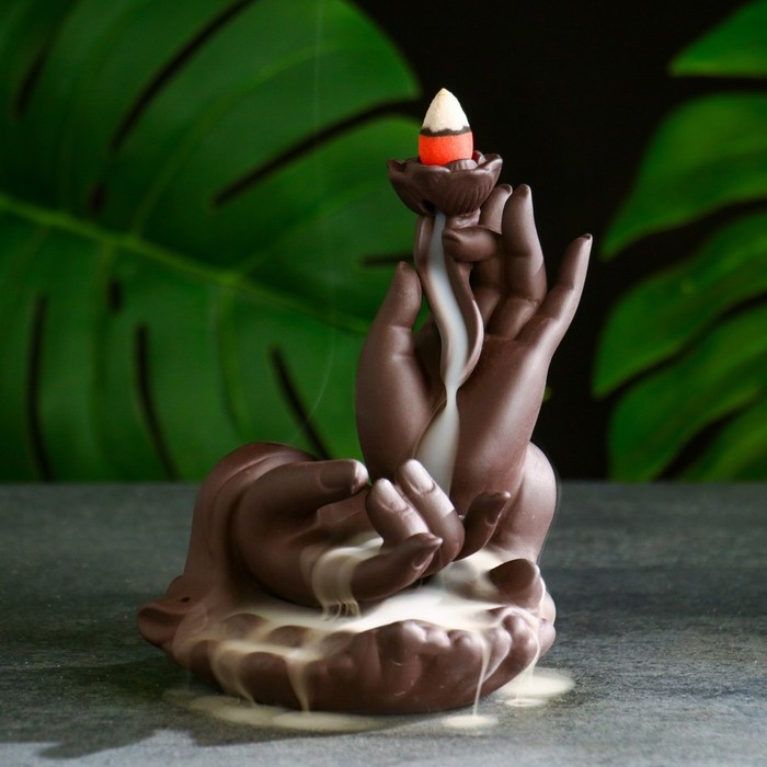 Подставка для благовоний Подставка для благовоний "Руки" 14х11см