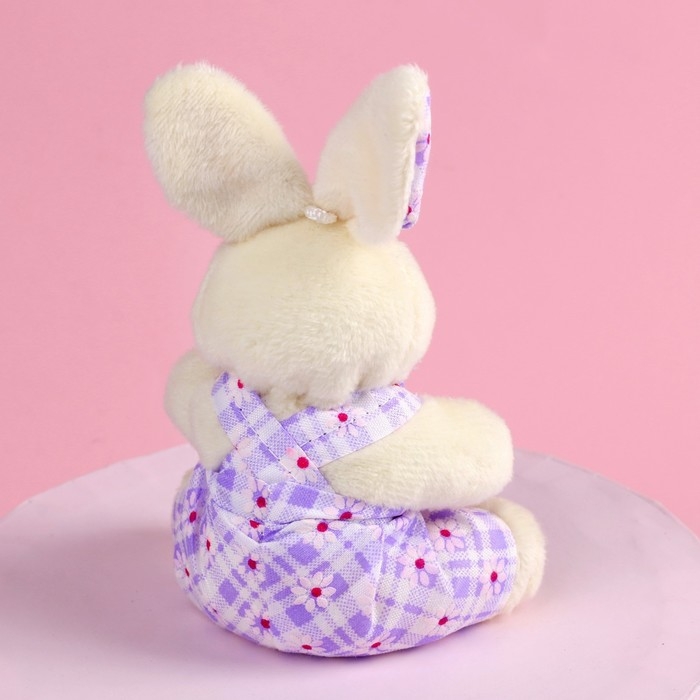 Мягкая игрушка «Прекрасная зайка», зайчик, цвета МИКС Мягкая игрушка «Прекрасная зайка», зайчик, цвета МИКС
