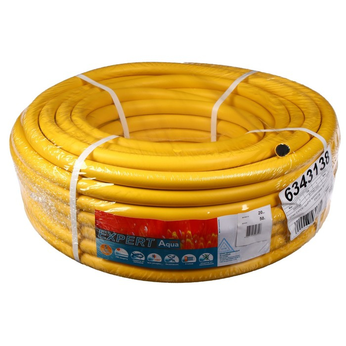 Шланг поливочный морозостойкий, ТЭП, 20 мм, 50 м, армированный, EXPERT AquaProf Шланг поливочный морозостойкий, ТЭП, 20 мм, 50 м, армированный, EXPERT AquaProf