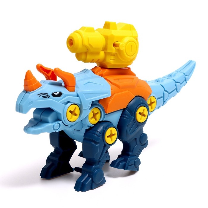 Винтовой конструктор «ДиноМир», трицератопс Винтовой конструктор «ДиноМир», трицератопс