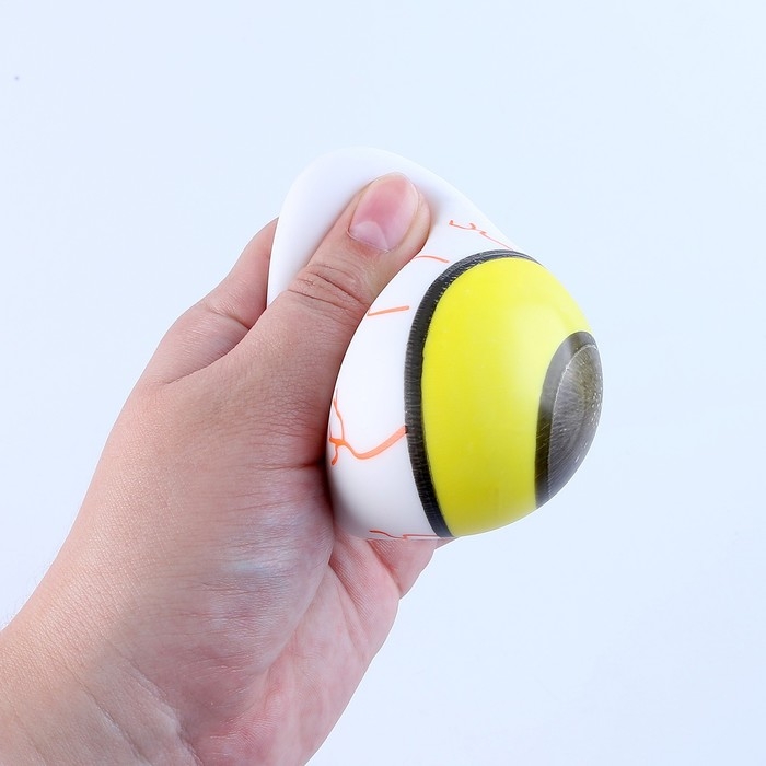 Хэллоуин. Антистресс сквиш мялка «Глазки», с наклейками, цвета МИКС Хэллоуин. Антистресс сквиш мялка «Глазки», с наклейками, цвета МИКС