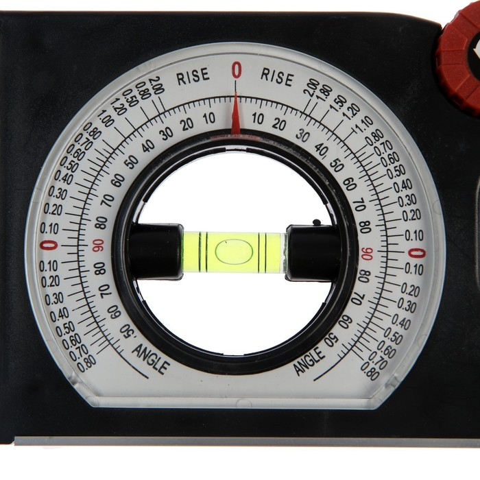 Угломер-уровень магнитный ТУНДРА, фрезерованный, 1 глазок Угломер-уровень магнитный ТУНДРА, фрезерованный, 1 глазок