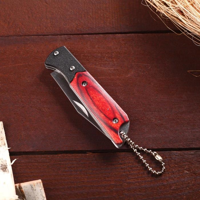 Нож складной Нож складной "Охотник" 15,8см, клинок 72мм/1,8мм, с цепочкой