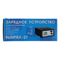 Зарядное устройство АКБ "Вымпел-27", 0.6-7 А, 12 В, для гелевых, кислотных и AGM АКБ