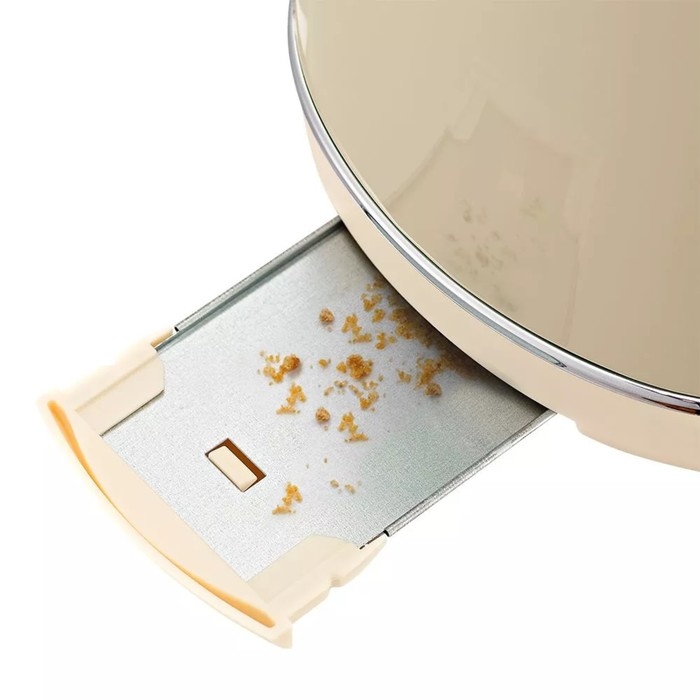 Тостер Kitfort КТ-4004-3, 815 Вт, 6 режимов прожарки, 2 тоста, бежевый