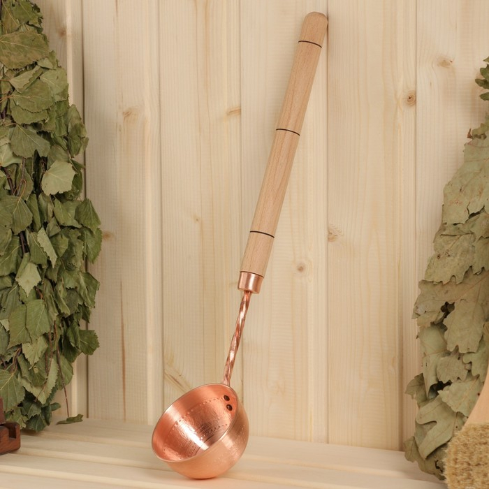 Ковш медный, 0,14л, с ручкой Ковш медный, 0,14л, с ручкой