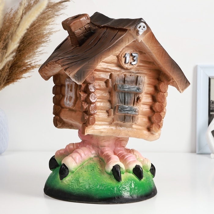 Копилка Копилка "Избушка" 21х21х32см, цветная