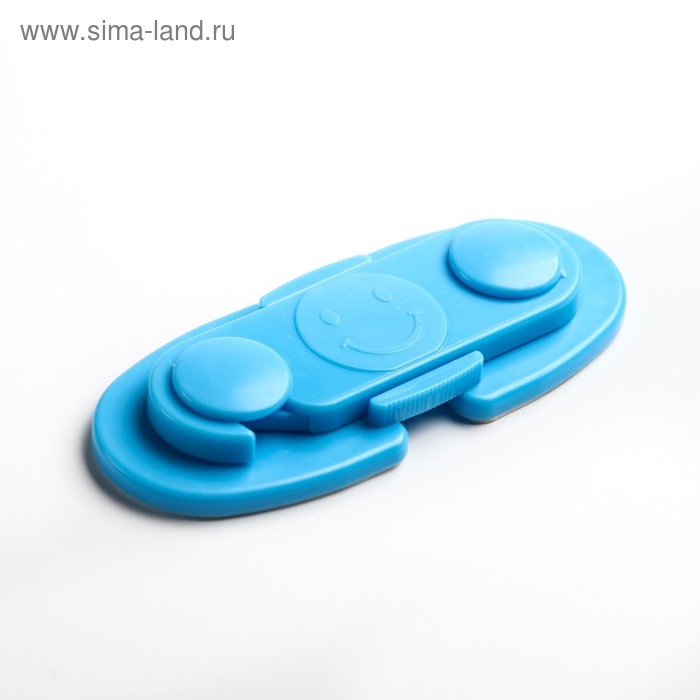 Блокиратор для дверей и ящиков, цвет голубой, Крошка Я Блокиратор для дверей и ящиков, цвет голубой, Крошка Я