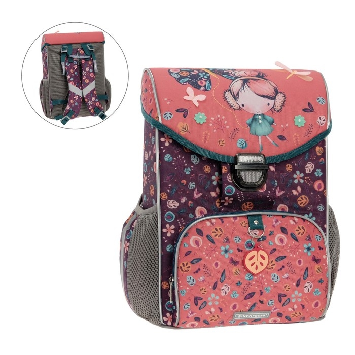 Ранец школьный на замке, 37 х 25 х 14 см, Erich Krause ErgoLine 15L, Autumn Walk 52593 Ранец школьный на замке, 37 х 25 х 14 см, Erich Krause ErgoLine 15L, Autumn Walk 52593