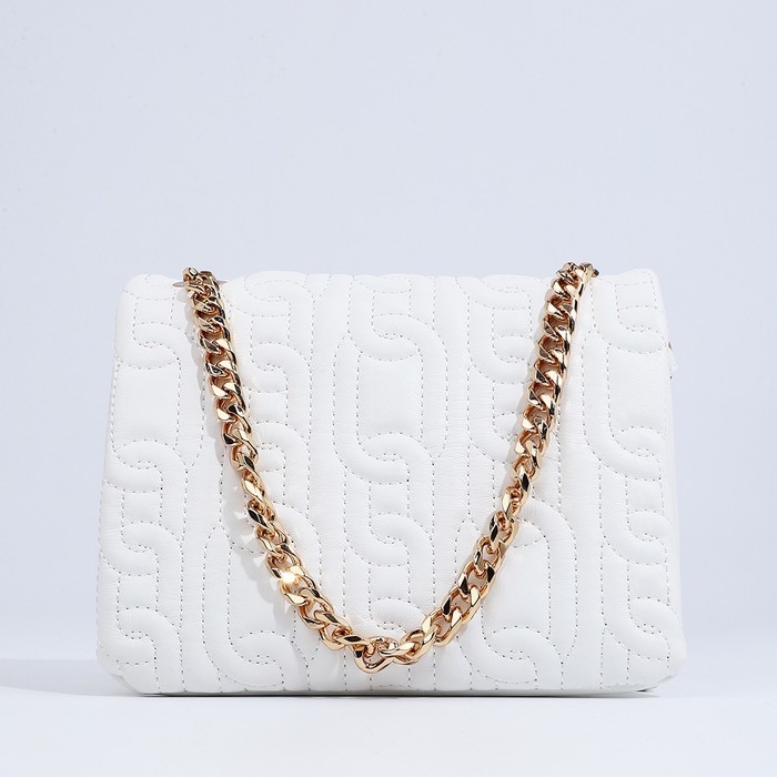 Сумка-мессенджер на магнитах, цвет белый Сумка-мессенджер на магнитах, цвет белый