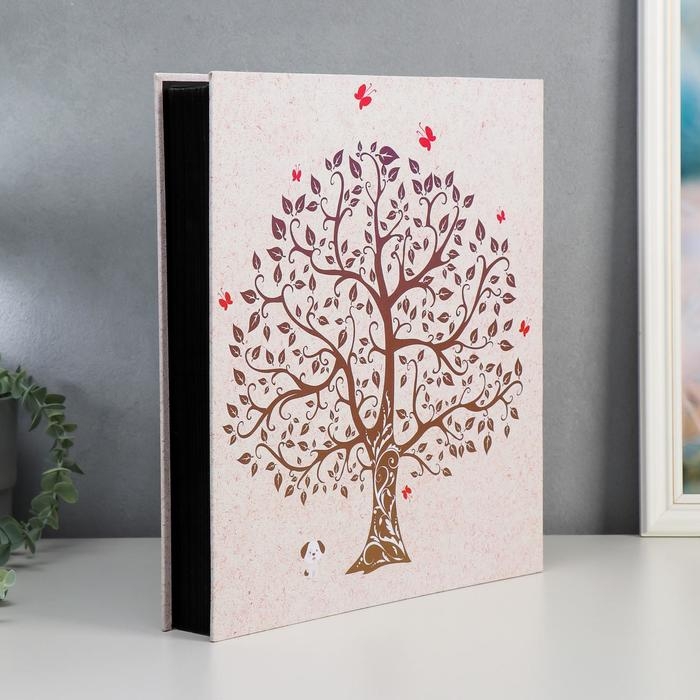 Фотоальбом на 1000 фото 10х15 см Фотоальбом на 1000 фото 10х15 см "Деревце с листьями" кожзам, 36х34х7 см