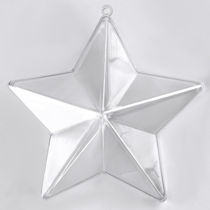 Заготовка - подвеска, раздельные части «Звёздочка», размер собранной: 10 см Заготовка - подвеска, раздельные части «Звёздочка», размер собранной: 10 см