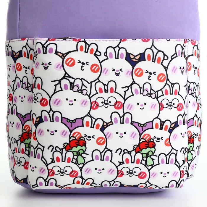 Рюкзак детский 23*11*32, отд на молнии, 3 н/к, фиолетовый Рюкзак детский 23*11*32, отд на молнии, 3 н/к, фиолетовый