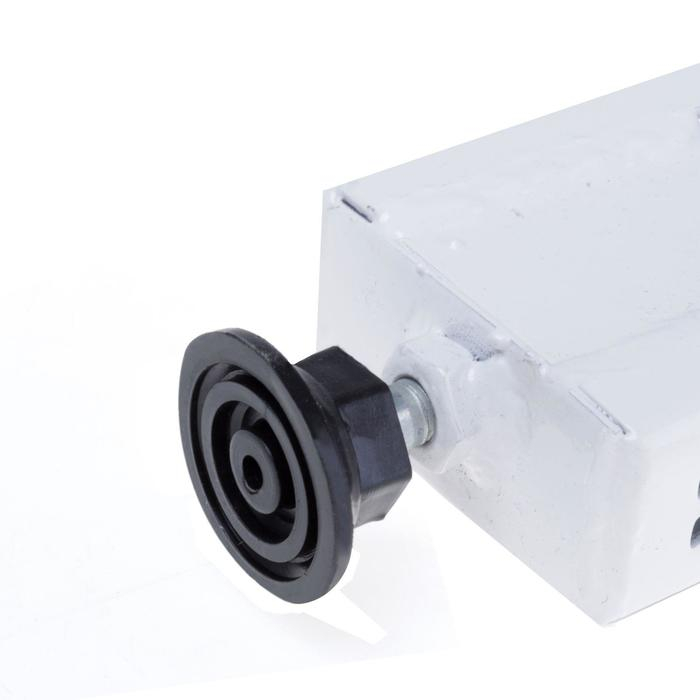 Штатив для стеллажа, двусторонний, 230 см, цвет белый Штатив для стеллажа, двусторонний, 230 см, цвет белый