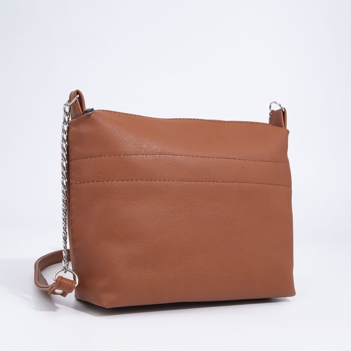 Сумка кросс-боди на молнии, цвет рыжий Сумка кросс-боди на молнии, цвет рыжий