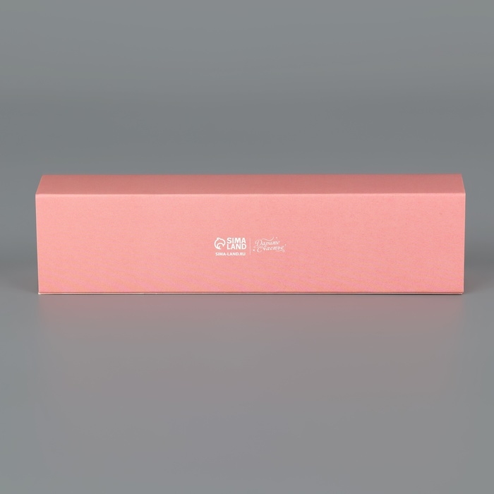 Коробка для конфет, кондитерская упаковка, 5 ячеек, «С любовью!», 5 х 21 х 3.3 см Коробка для конфет, кондитерская упаковка, 5 ячеек, «С любовью!», 5 х 21 х 3.3 см