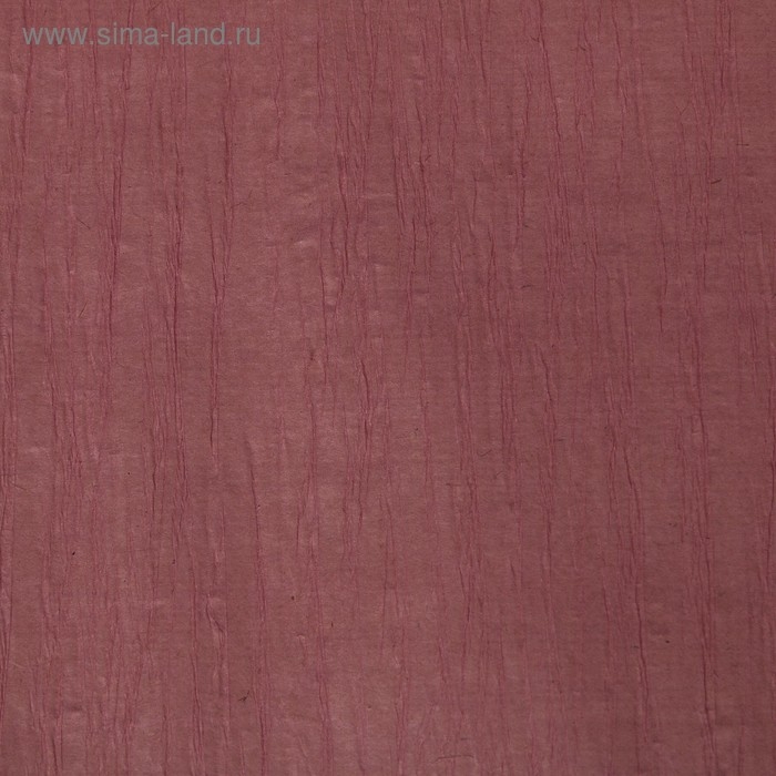 Бумага упаковочная крафт, эколюкс крепированный, сиреневый, 0,7 х 5 м