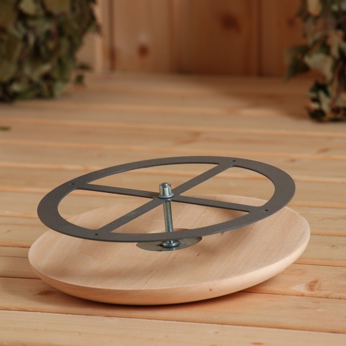 Тарельчатый клапан, липа, D=18см Тарельчатый клапан, липа, D=18см