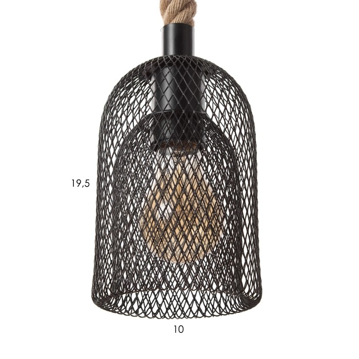 Светильник Светильник "Эндо" 5хЕ27 40Вт черный 110х11,5х60-140 см