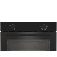 Духовой шкаф Indesit IFE 2420 BL, электрический, 72 л, чёрный