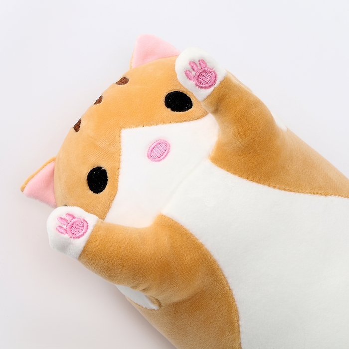 Мягкая игрушка «Кот батон», 70 см, цвет рыжий
