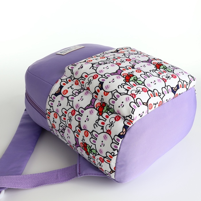 Рюкзак детский 23*11*32, отд на молнии, 3 н/к, фиолетовый Рюкзак детский 23*11*32, отд на молнии, 3 н/к, фиолетовый