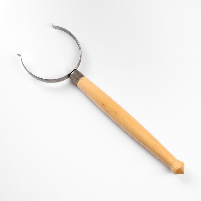 Набор  Набор "Вятская керамика Трио" 0,5лх3шт + ухват, тонированный