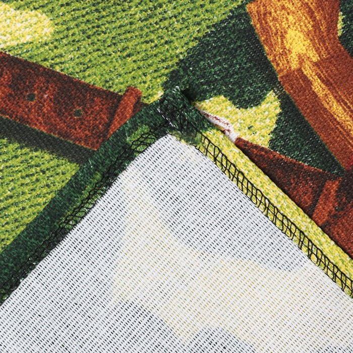 Фартук Фартук "Доляна" Генерал кухни, 60х70 см, 100% хлопок, рогожка