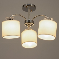 Люстра 6591173/3 E27 40Вт хром 52х52х28 см BayerLux