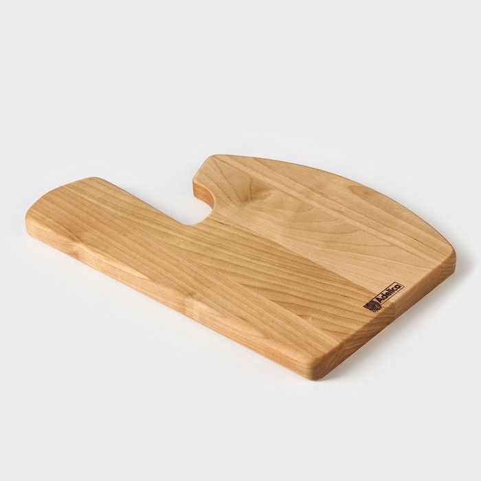 Доска разделочная для подачи и сервировки Adelica «Топор», 30×21×1,8 см, массив береза Доска разделочная для подачи и сервировки Adelica «Топор», 30×21×1,8 см, массив береза