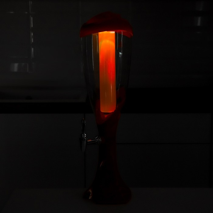 Башня пивная «Вавилон», 3 л, цвет красный Башня пивная «Вавилон», 3 л, цвет красный