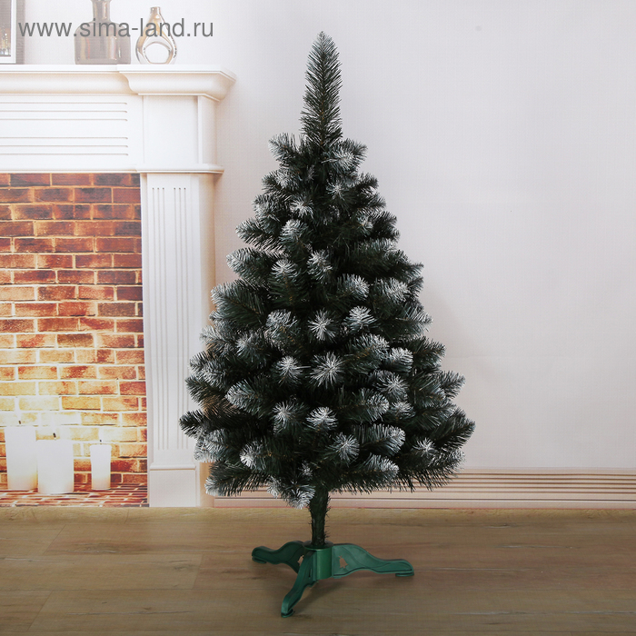 Ёлка искусственная Ёлка искусственная "Королева белоснежная" премиум 120 см, d нижнего яруса 60 см, 150 веток