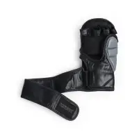 Перчатки для ММА гибрид FIGHT EMPIRE, BLACK-L, чёрные, размер S