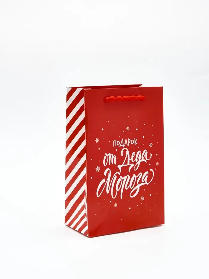 Пакет подарочный «Новогодний подарок», с носком для подарков, 18 × 23 × 11 см Пакет подарочный «Новогодний подарок», с носком для подарков, 18 × 23 × 11 см