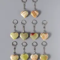 Брелок &laquo;Сердце&raquo;, 3,5х3,5 см, набор 10шт, оникс