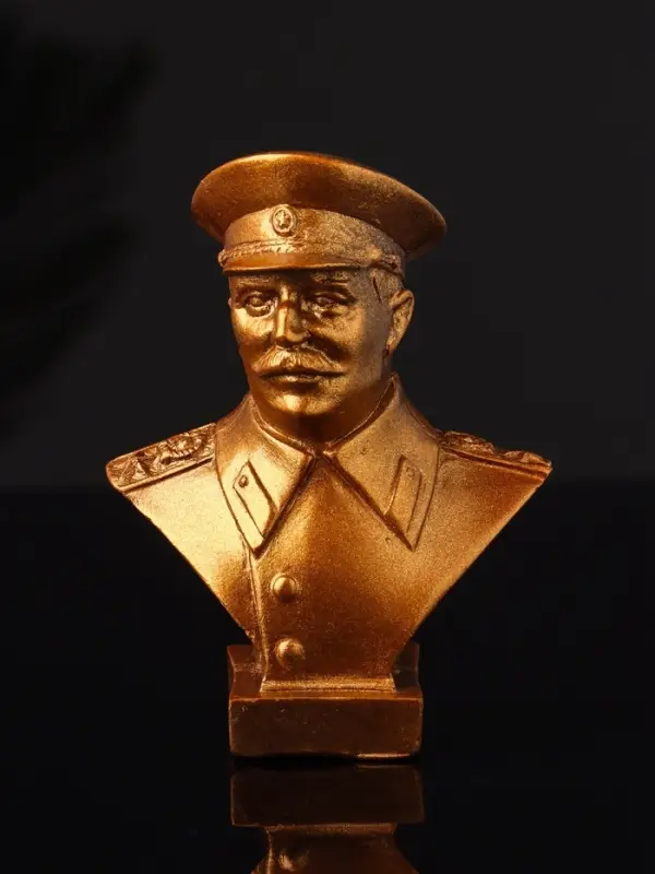 Бюст &laquo;Сталин И.В.&raquo;, 10&times;7&times;5 см, под бронзу