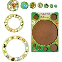 Игра развивающая Спирограф "Животные" 05905