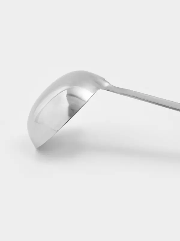 Поварешка для казана узбекская 42 см, диаметр 10 см с деревянной ручкой