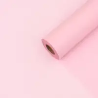 Пленка для цветов, матовая, пудра светлая, 0,57 х 30 м &plusmn;5 %, 50мкм