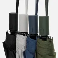 Зонт складной Cloudex, темно-синий