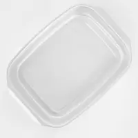 Противень, 1.8 л, 29.4&times;21 см, h=4.5 см, листовой алюминий 1.2 мм, серебристый