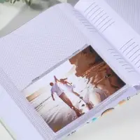 Фотоальбом на 200 фото 10х15 см "Малышковый" зелёный, бумажные листы 4,5х22х22,5 см